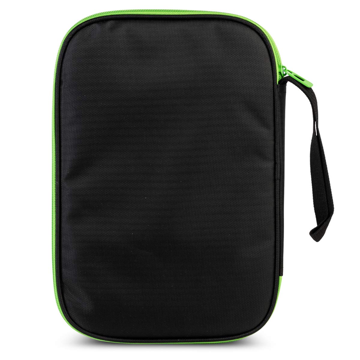 GEWO Einzelhülle Stripes schwarz/lime