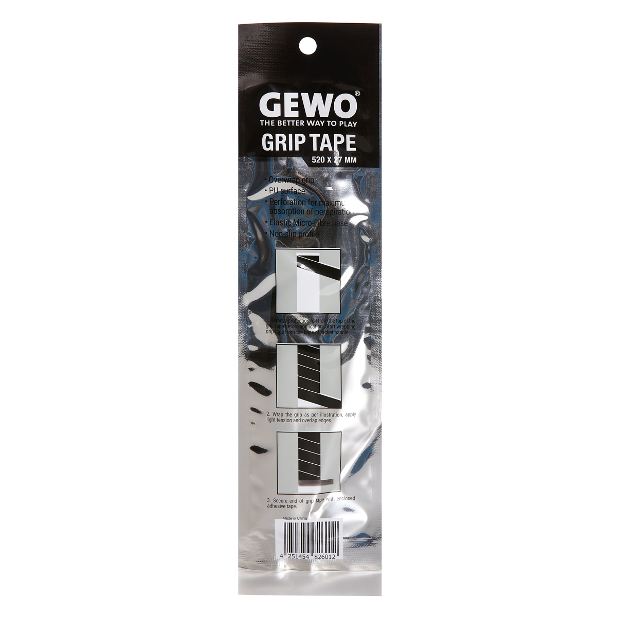 GEWO Grip Tape schwarz