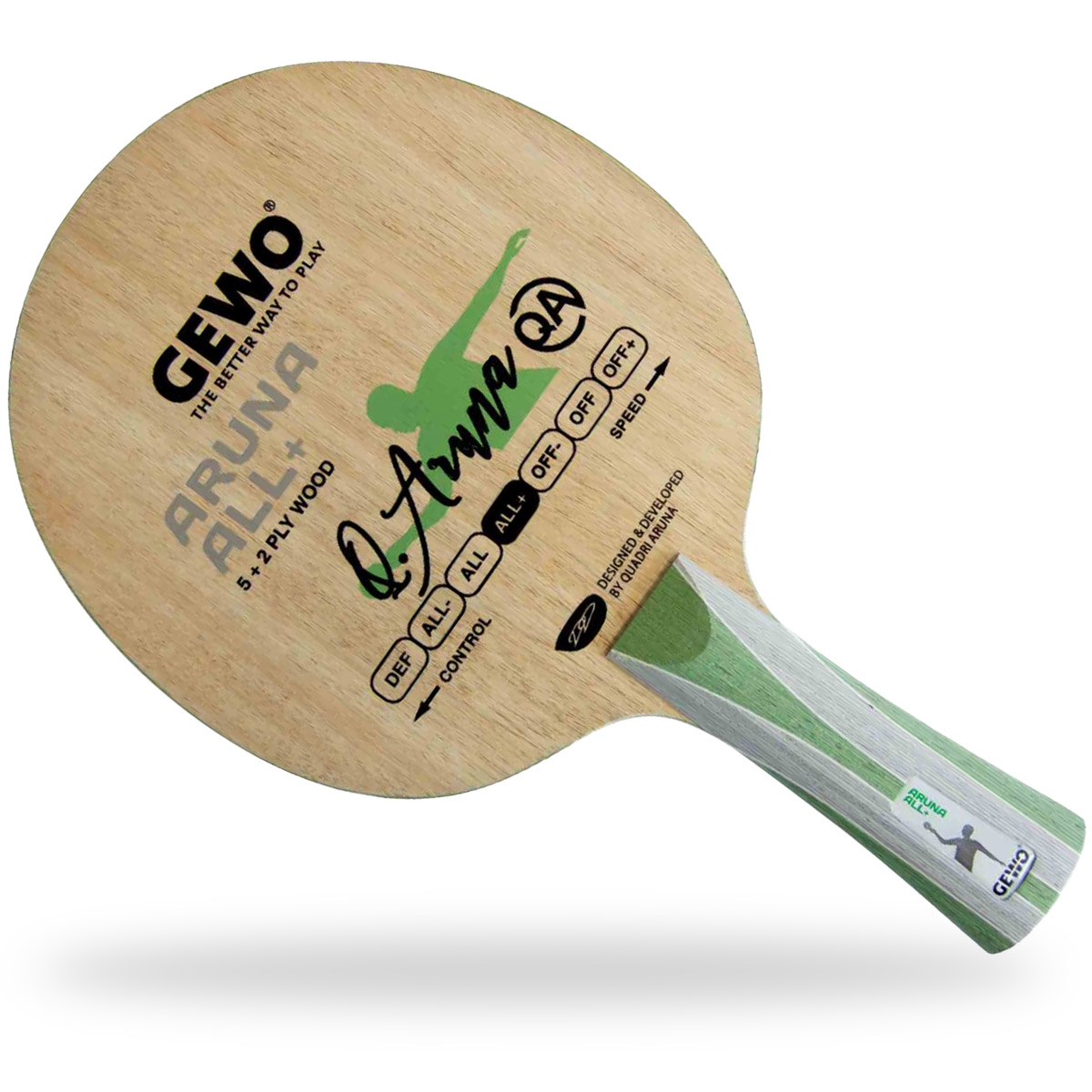 GEWO Holz Aruna Carbon ALL+  konkav