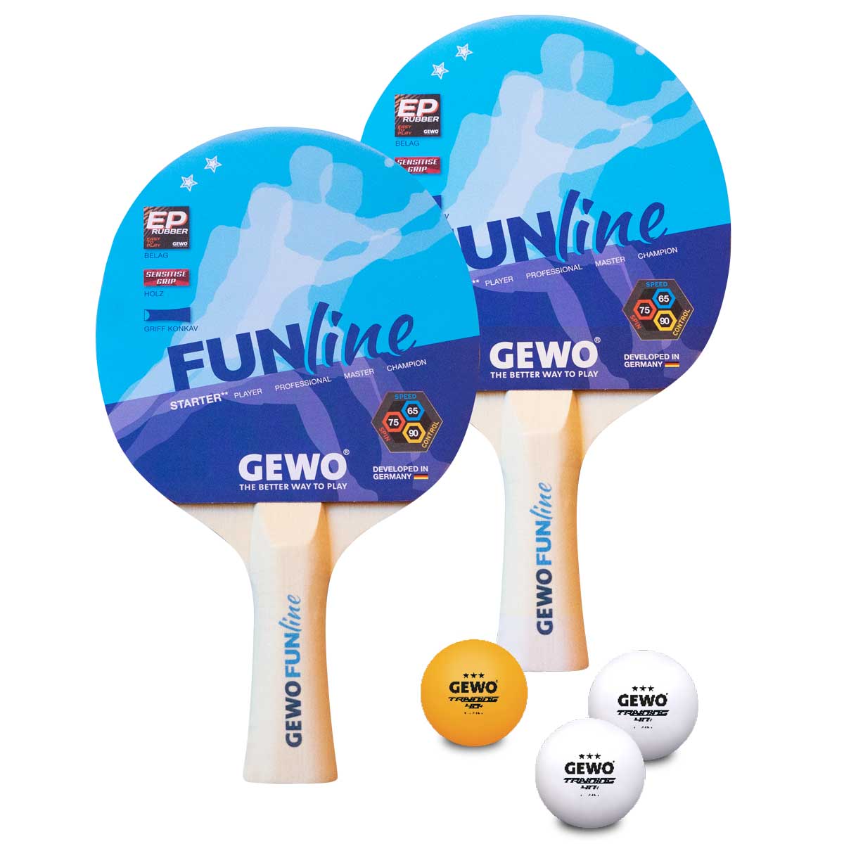GEWO Schlägerset Double-Fun