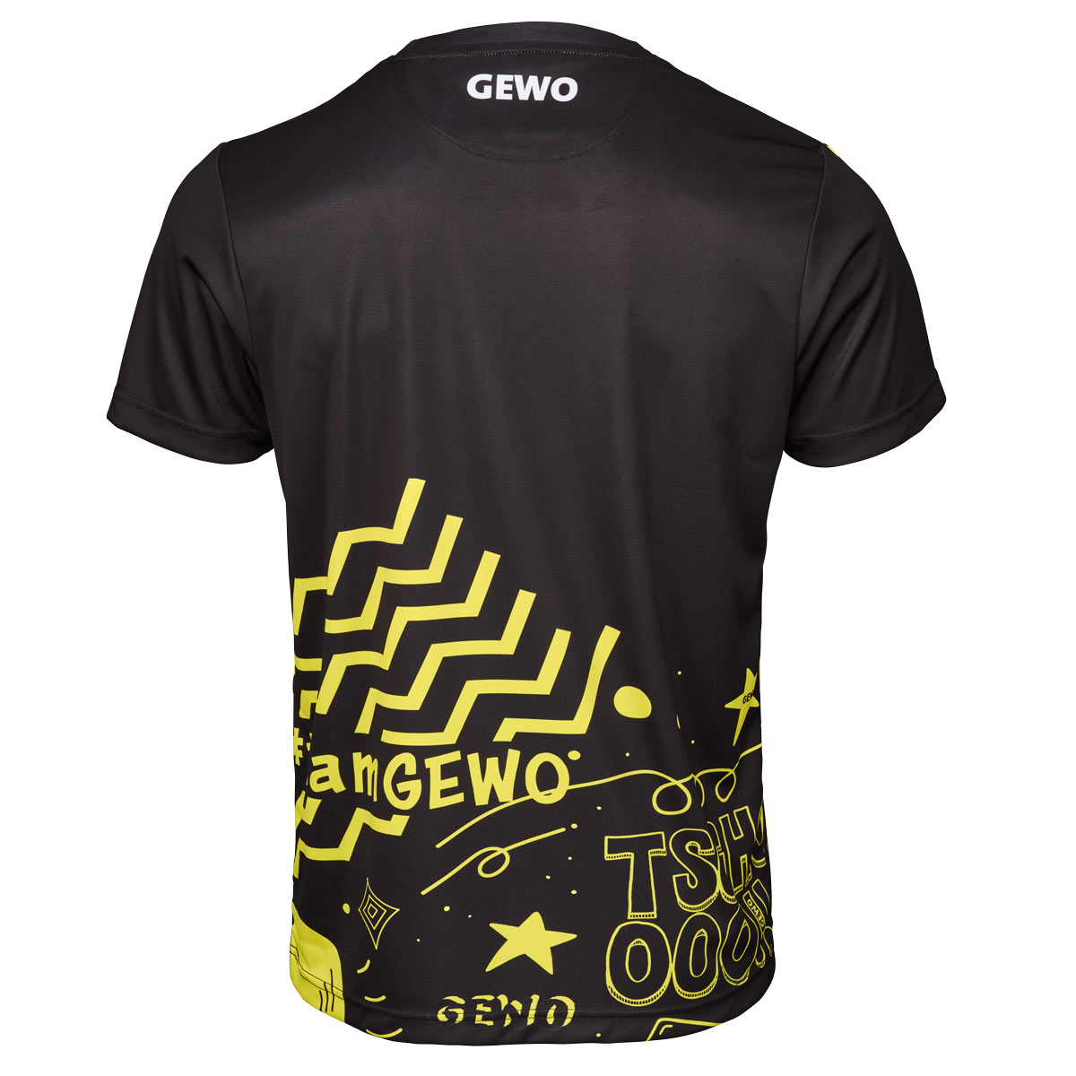 GEWO Shirt Graffiti schwarz XXXXL