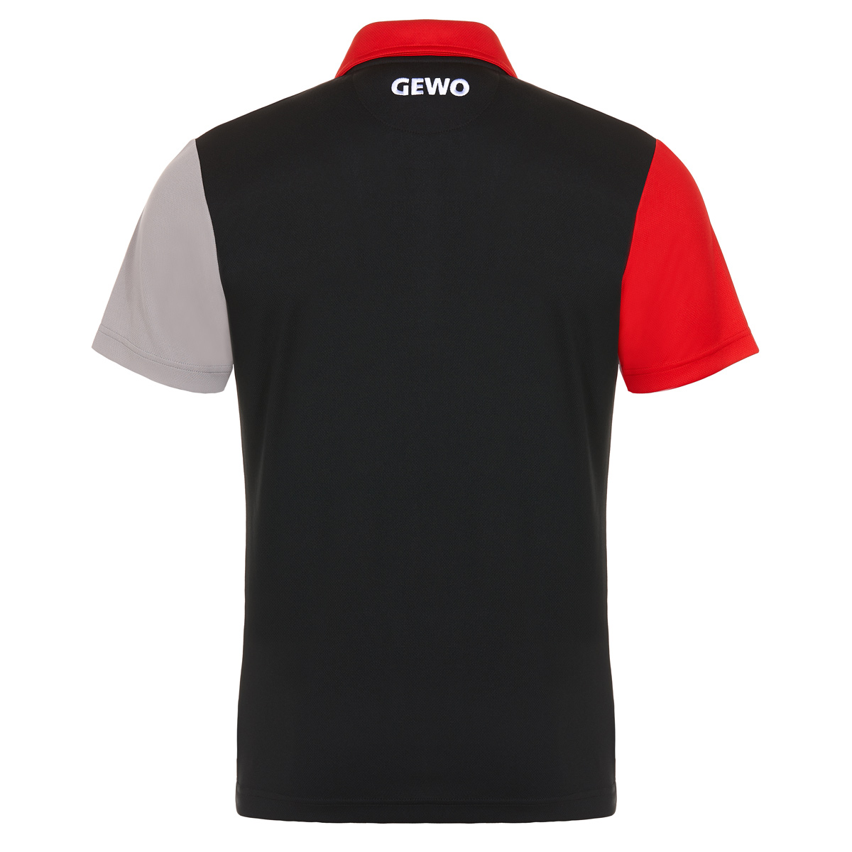 GEWO Hemd Ravenna schwarz/rot S