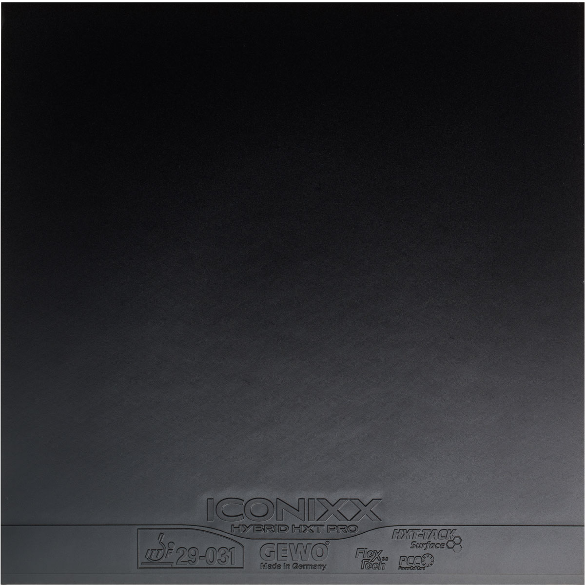 GEWO Belag Iconixx Hybrid HXT Pro 55.0 schwarz 2,2 mm