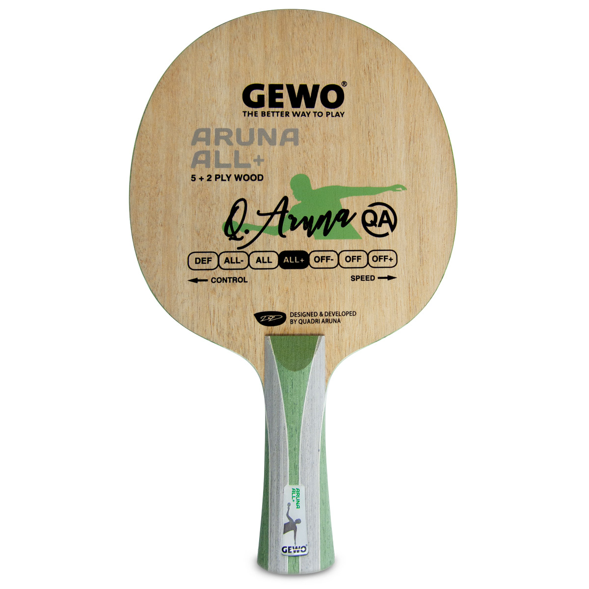 GEWO Holz Aruna Carbon ALL+  konkav