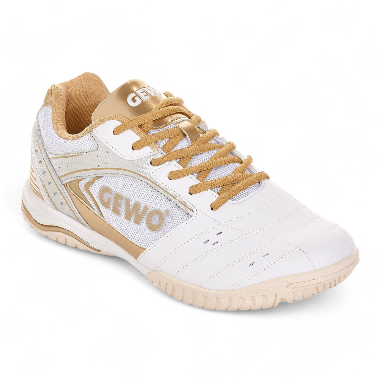 GEWO Schuh Gold Flex weiß/gold 42