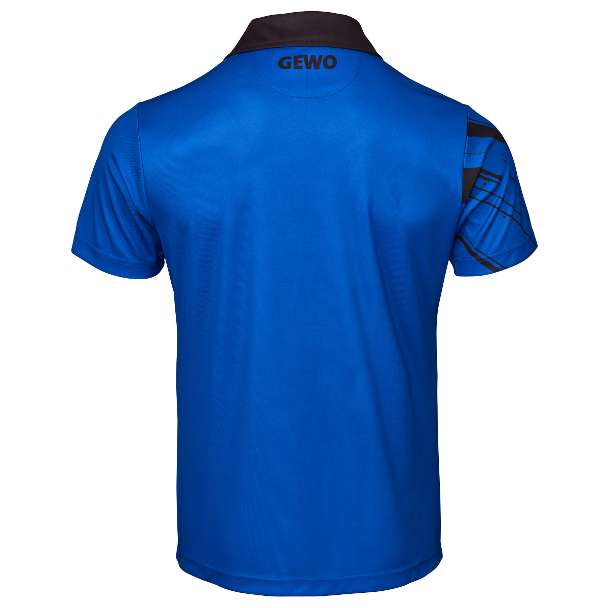 GEWO Poloshirt Atani royal/schwarz XXXXL