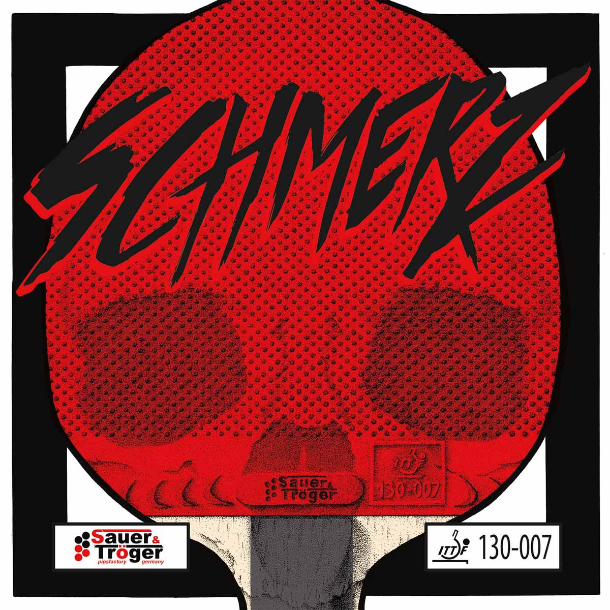 Sauer & Tröger Belag Schmerz rot OX