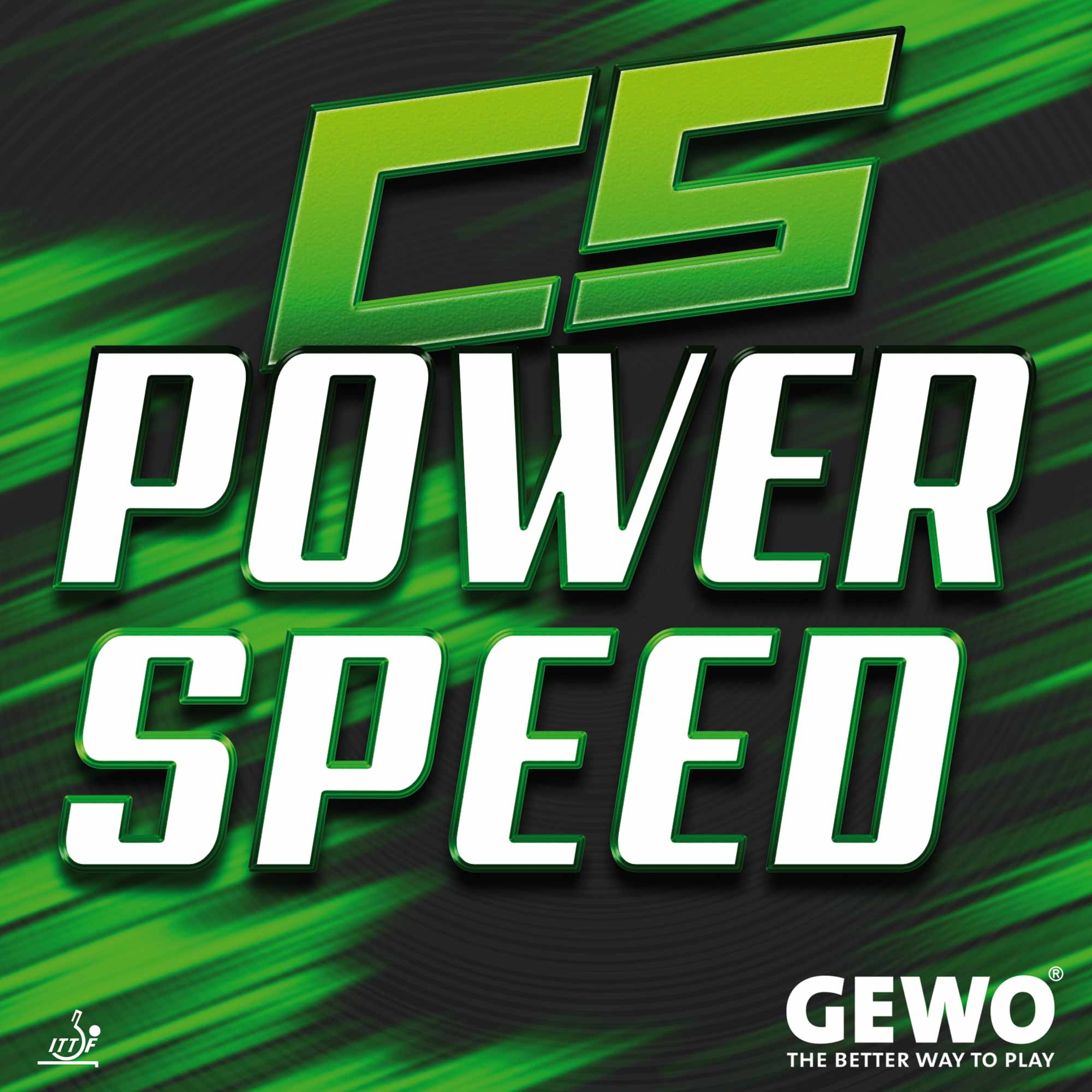 GEWO Belag CS Powerspeed rot 1,8 mm