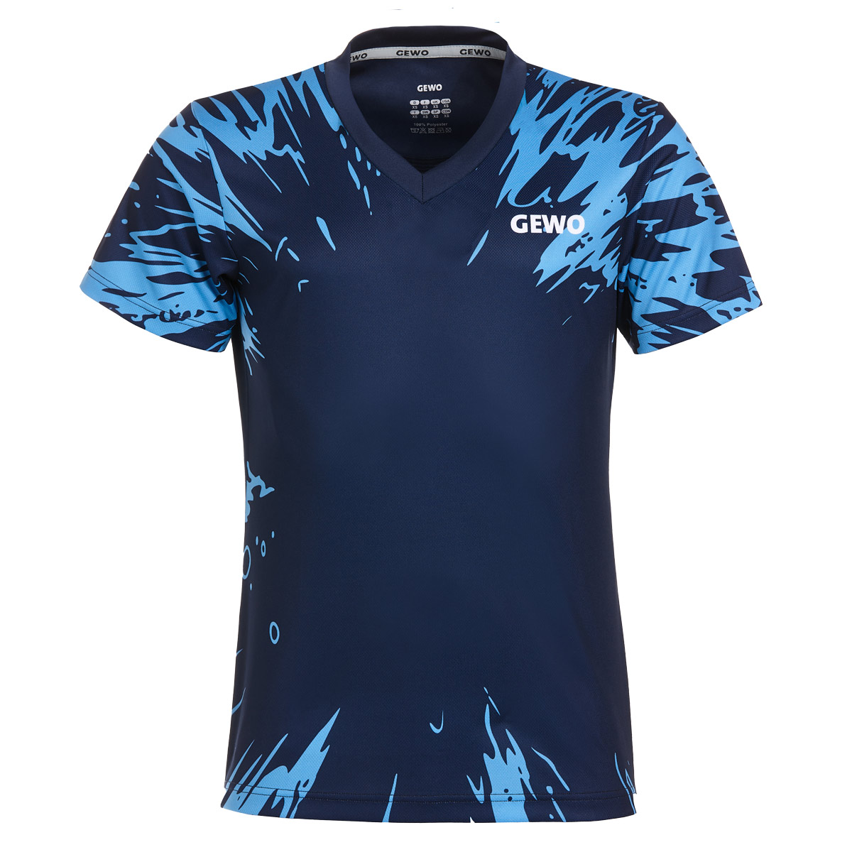 GEWO Lady Shirt Mattia navy/midblue M