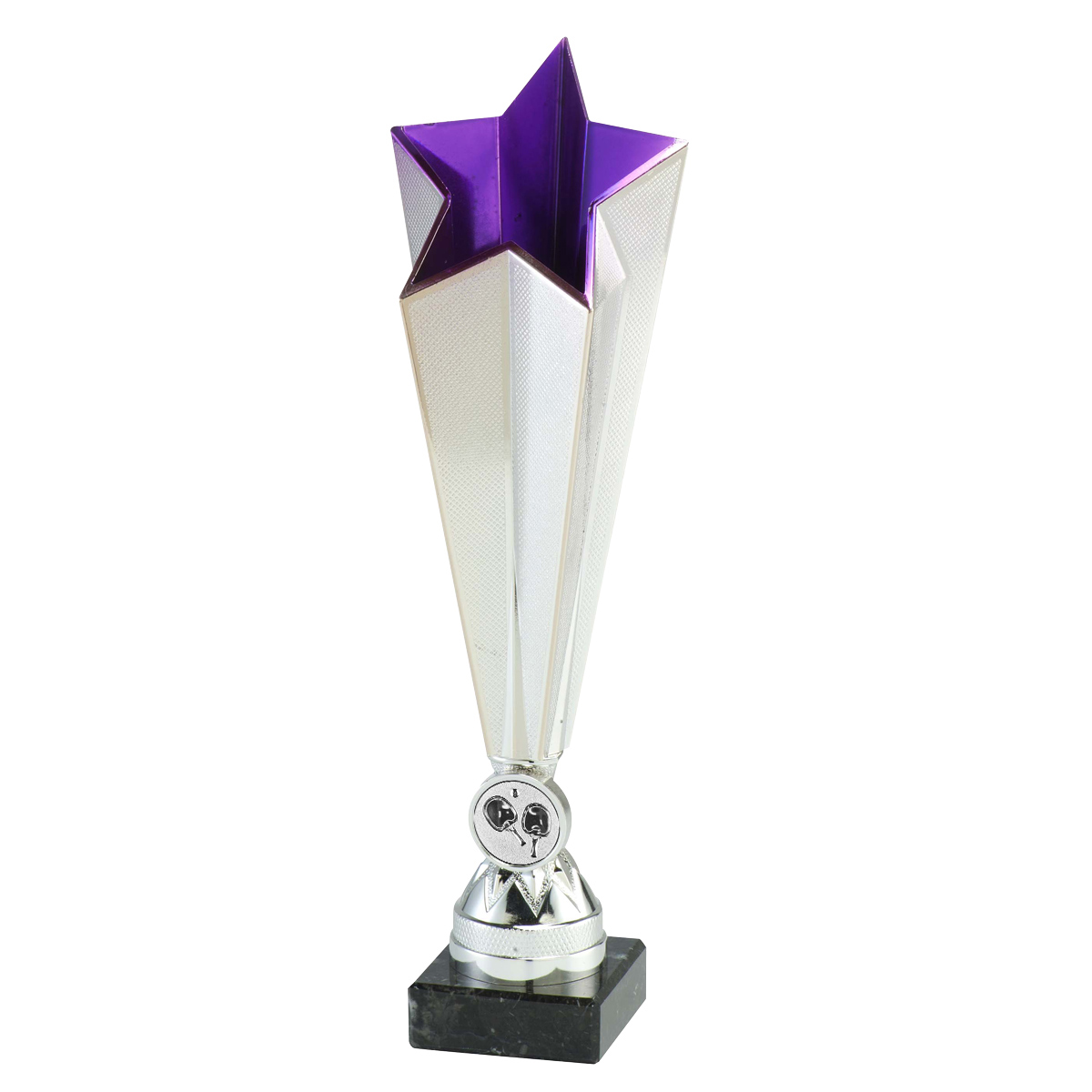 Pokal Stern 34,5 cm silber