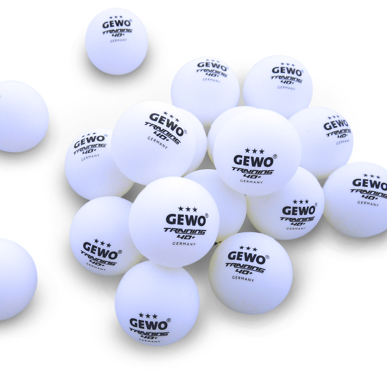 GEWO Trainingsball *** 40+ 6er weiß