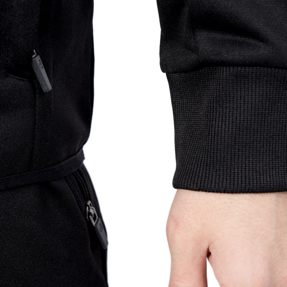 andro Hoodie Doley grau/schwarz XXL