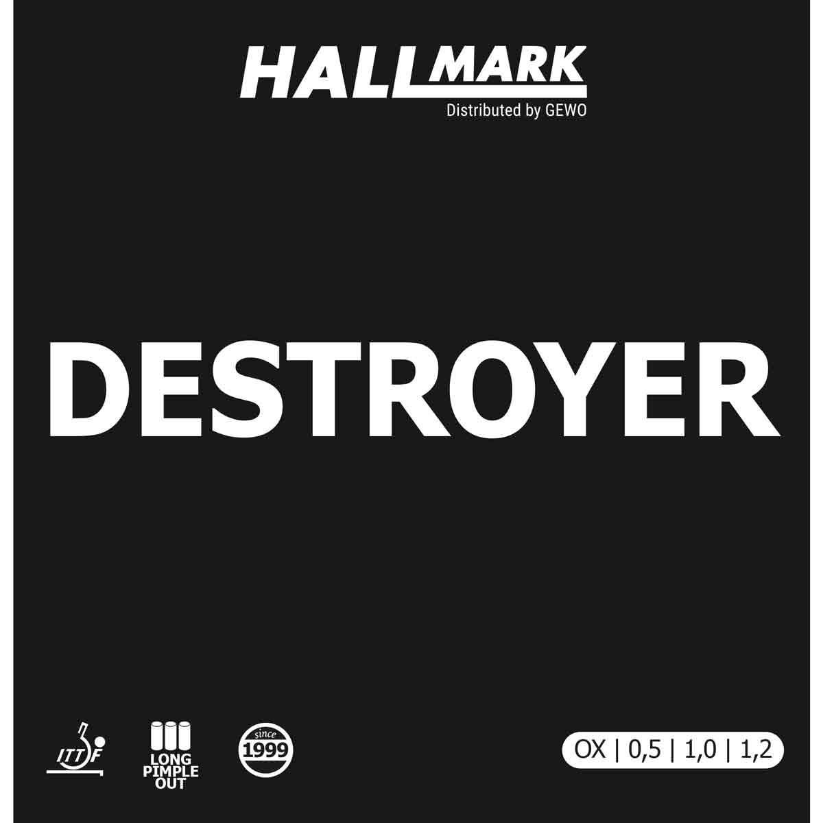 HALLMARK Belag Destroyer