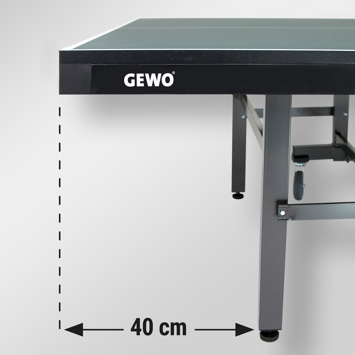 GEWO Tisch Gewomatic SC 25  - Rollstuhl grün