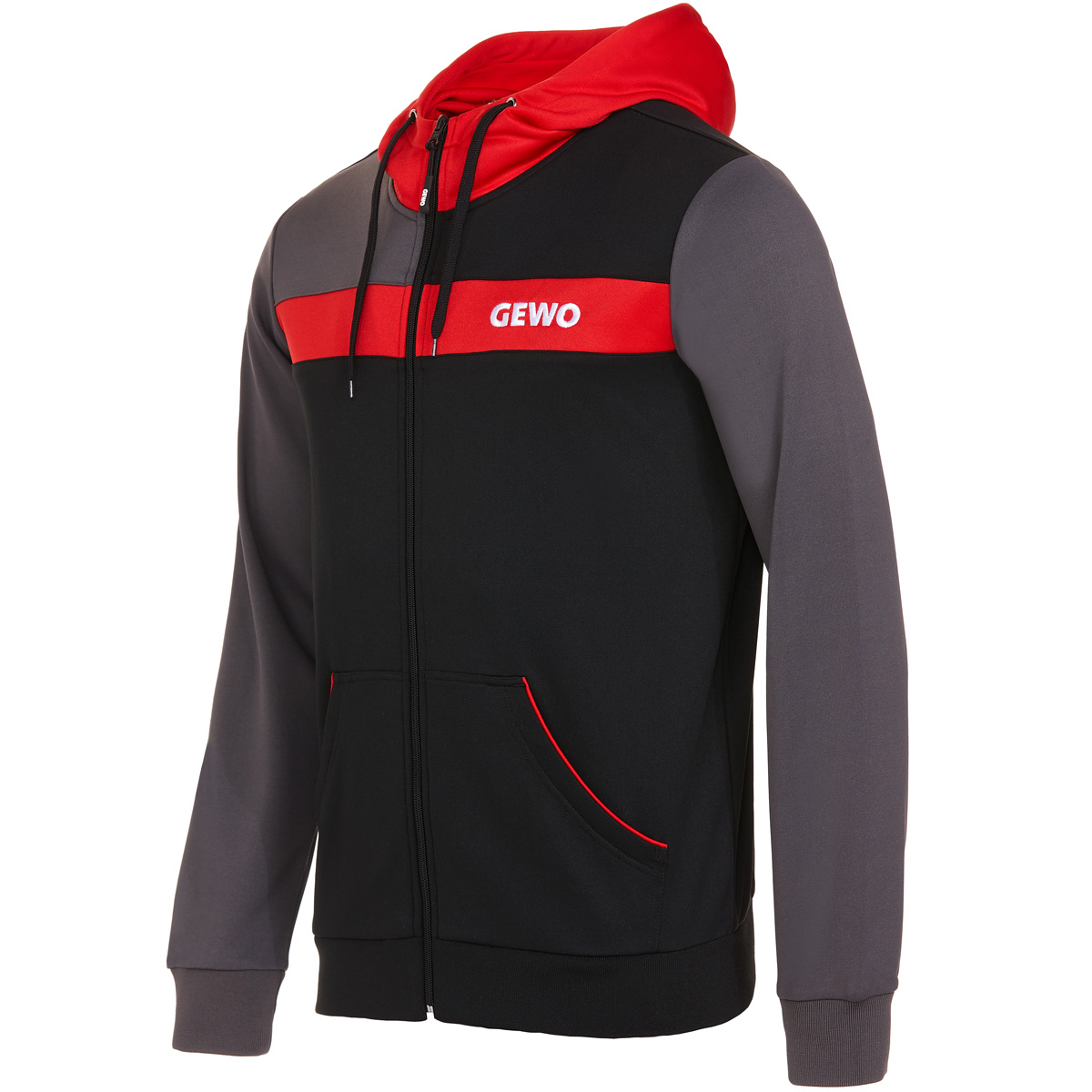 GEWO Hoodie Ravenna Angebot schwarz/nine iron XXXXL
