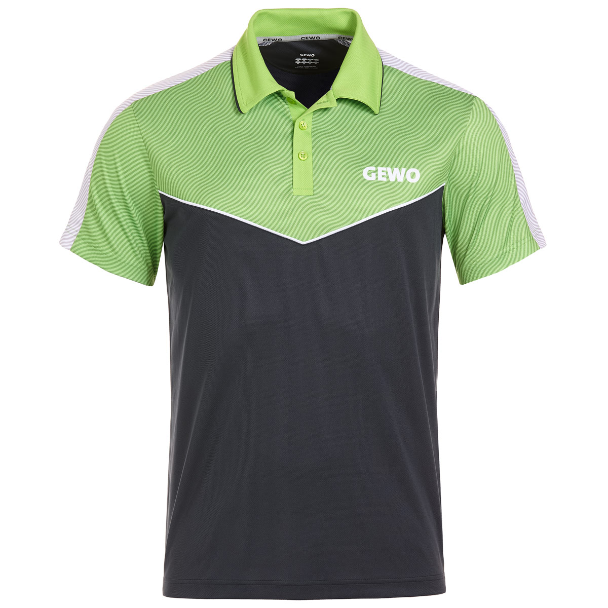 GEWO Hemd Prato Nine Iron/lime S