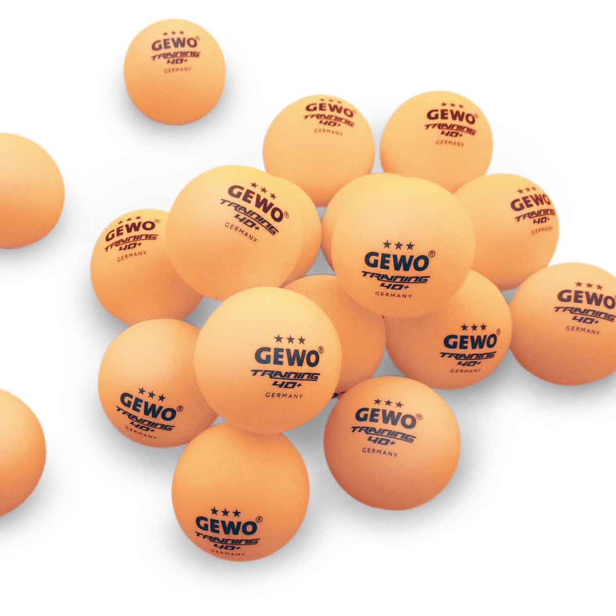 GEWO Trainingsball *** 40+ 12er orange