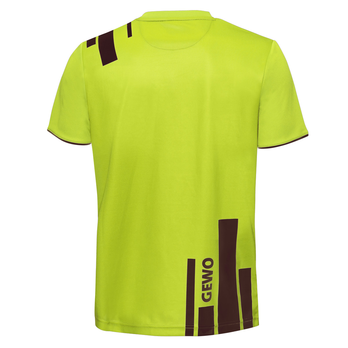 GEWO T-Shirt Bloques lime/schwarz XXXXL