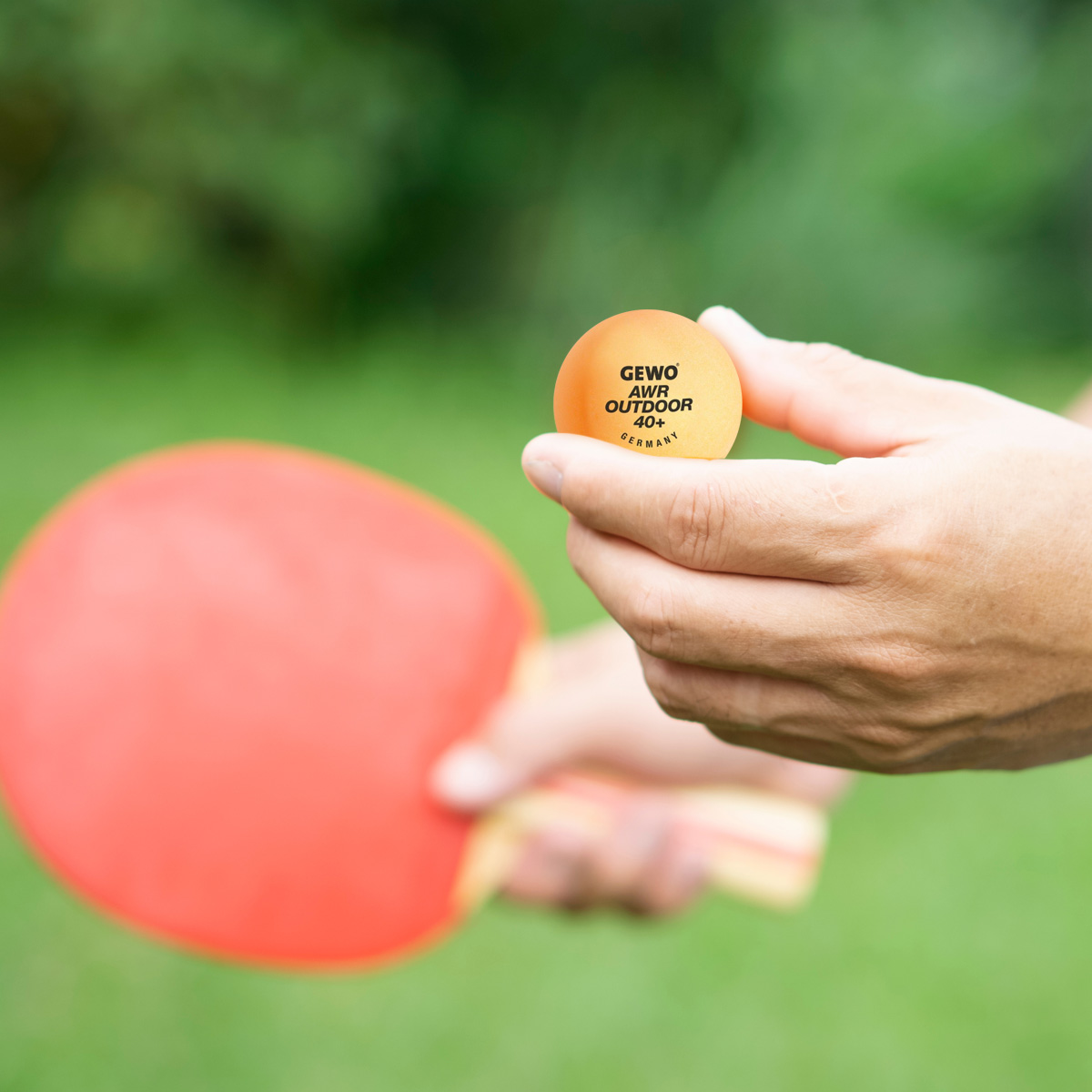 GEWO Ball AWR Outdoor 40+ 6er orange