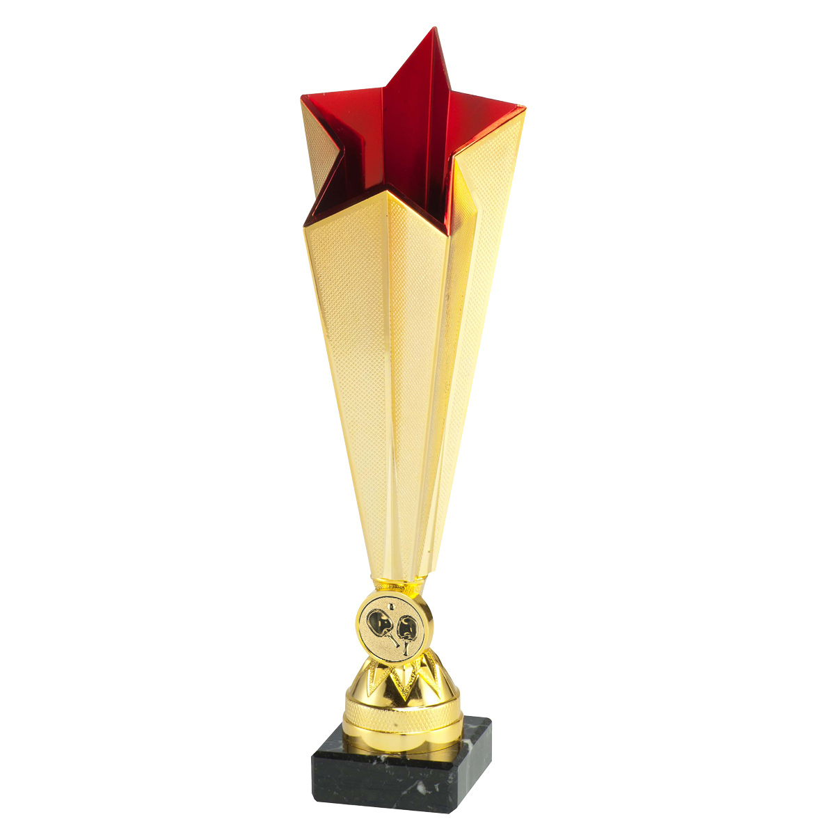 Pokal Stern 34,5 cm gold