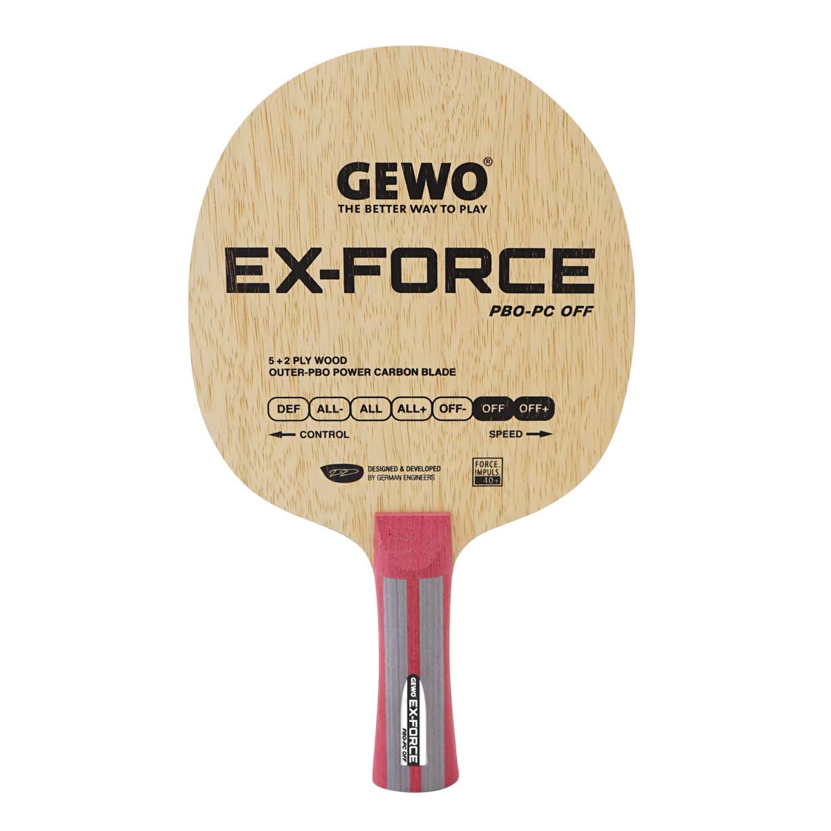 Online Angebot: GEWO Holz Ex-Force PBO-PC OFF  anatomisch