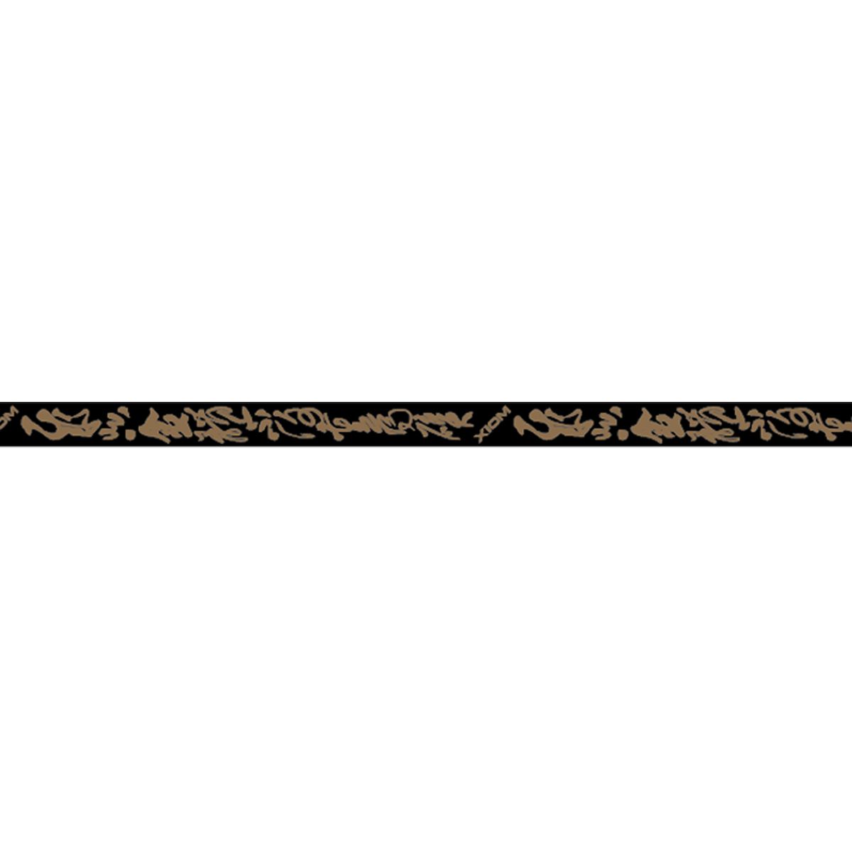 XIOM Kantenband Mandarin 12 mm/5 m schwarz/gold