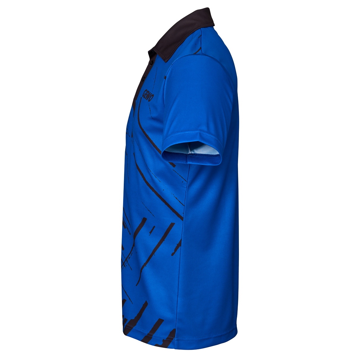 GEWO Poloshirt Atani royal/schwarz XXXXL