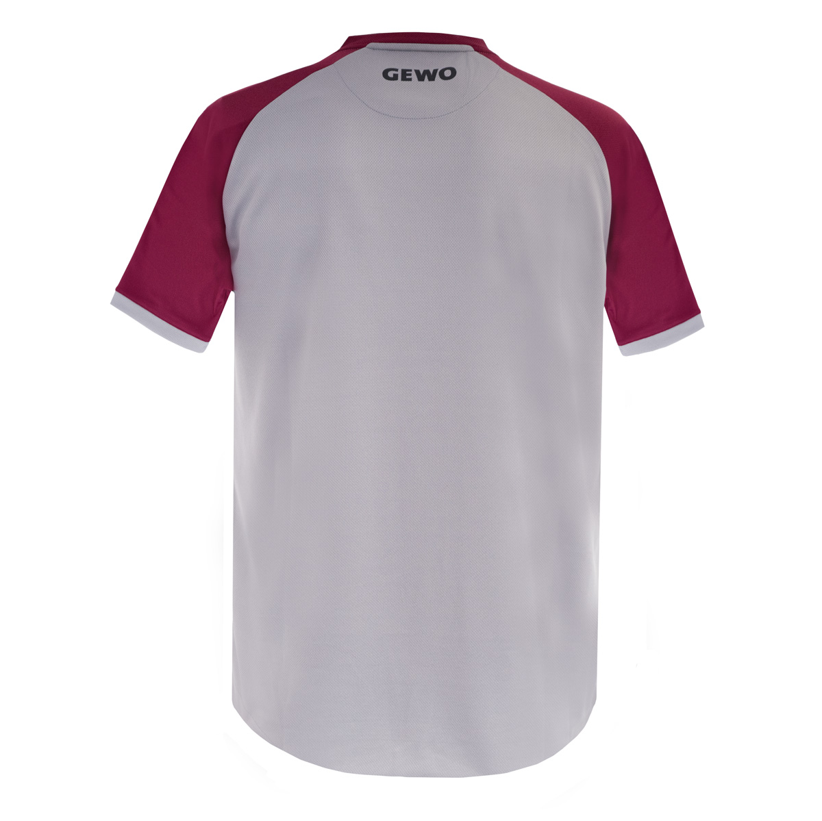 GEWO T-Shirt Riba Promo Nexxus Pro grau/bordeaux XXXL