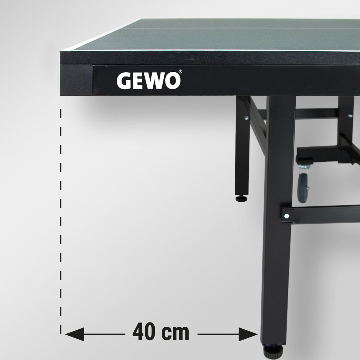 GEWO Tisch Gewomatic SC 25  - Rollstuhl grün
