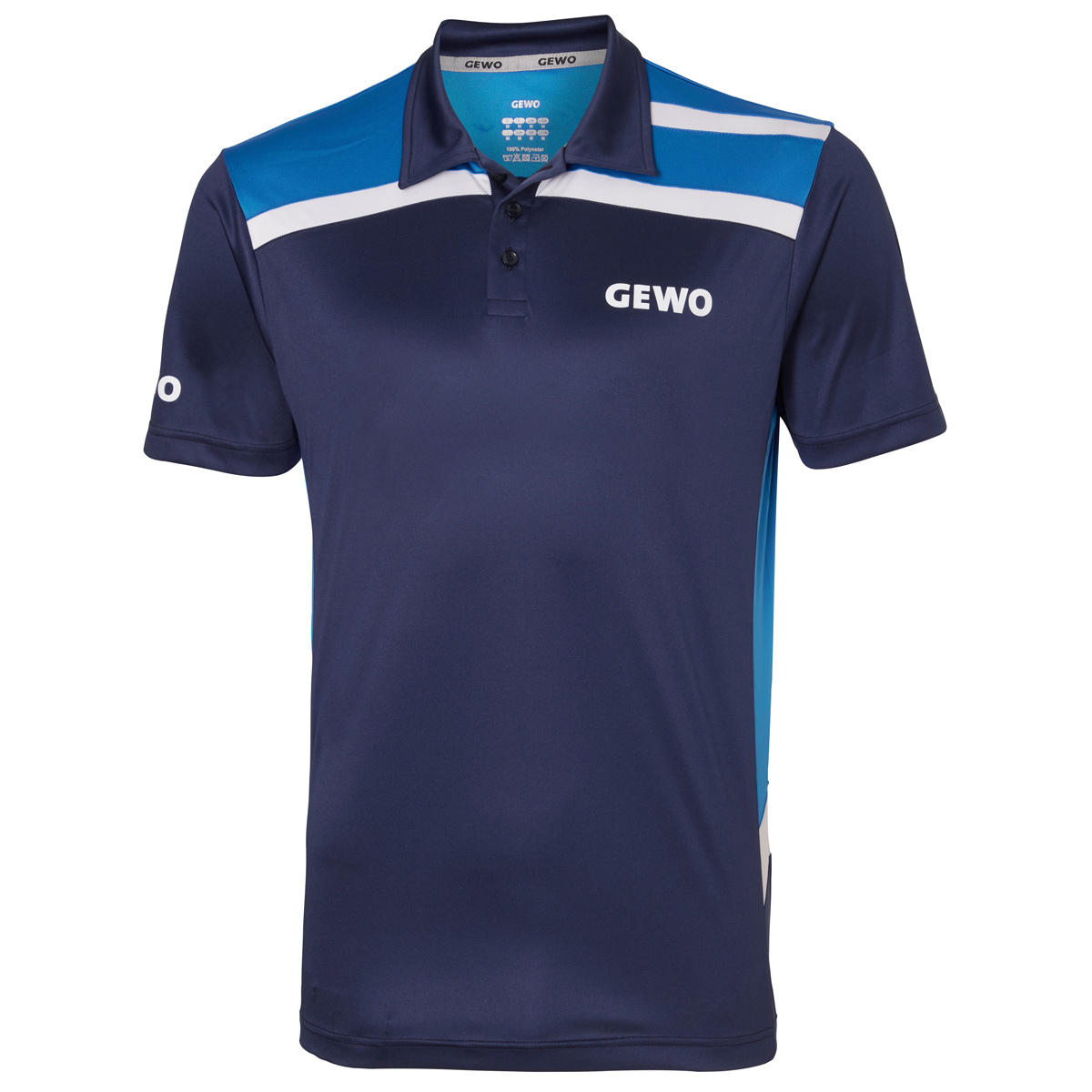 GEWO Hemd Aurora navy/royal XXXXS