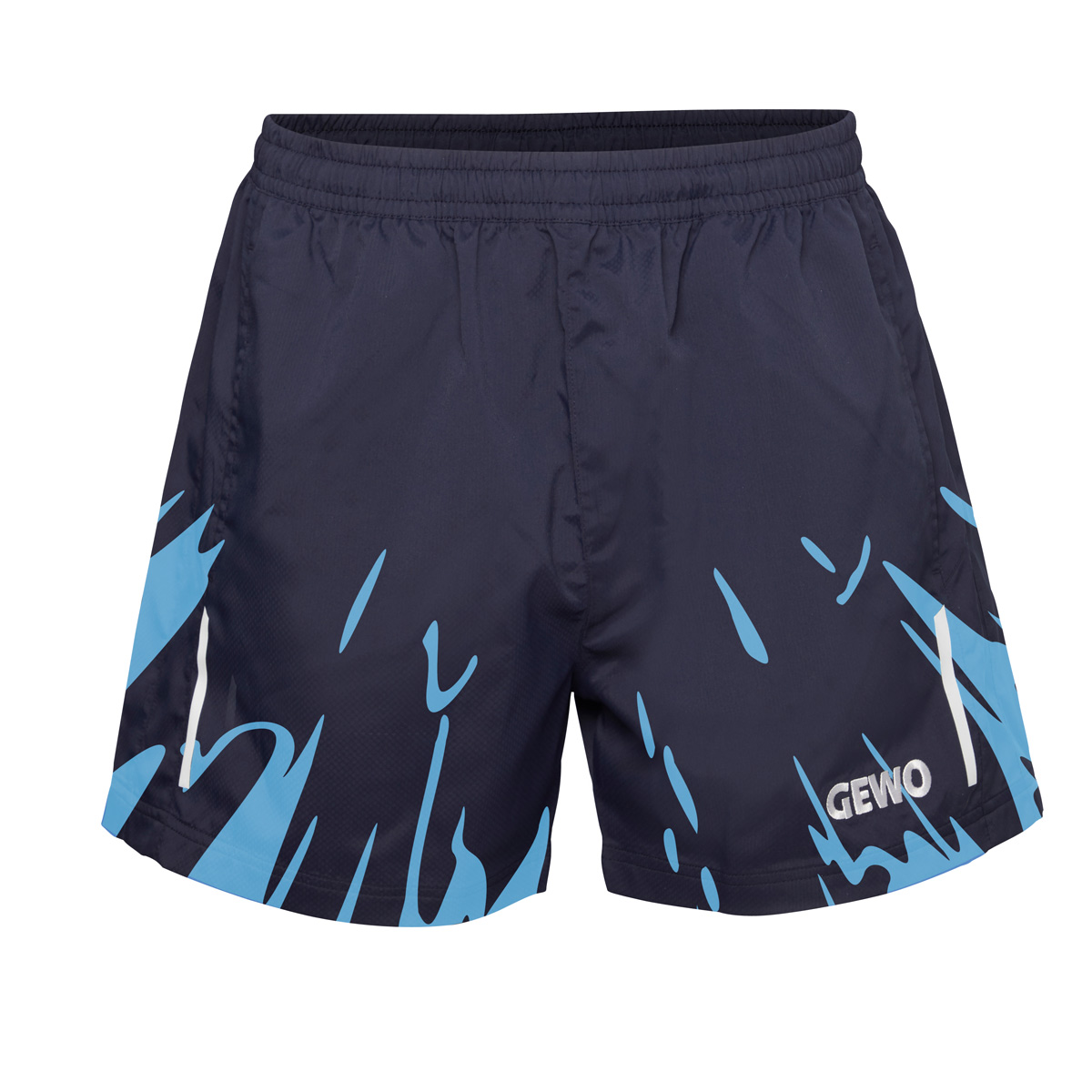 GEWO Shorts Mattia Print navy/midblue S