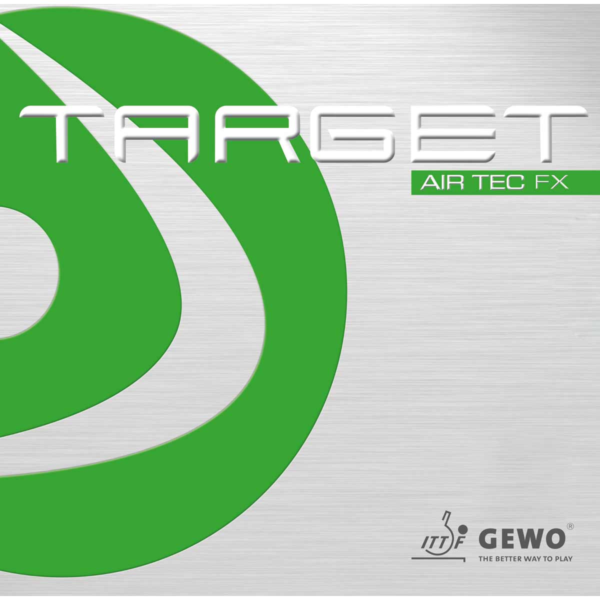 GEWO Belag Target airTEC FX schwarz 1,5 mm