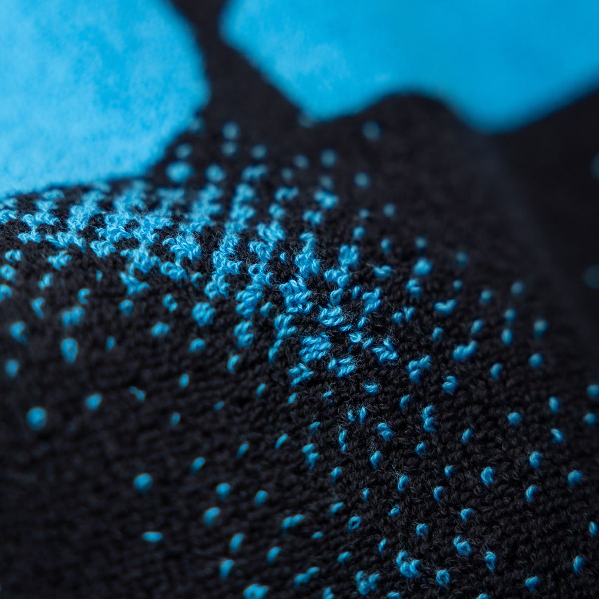 andro Handtuch Nuzn S schwarz/blau