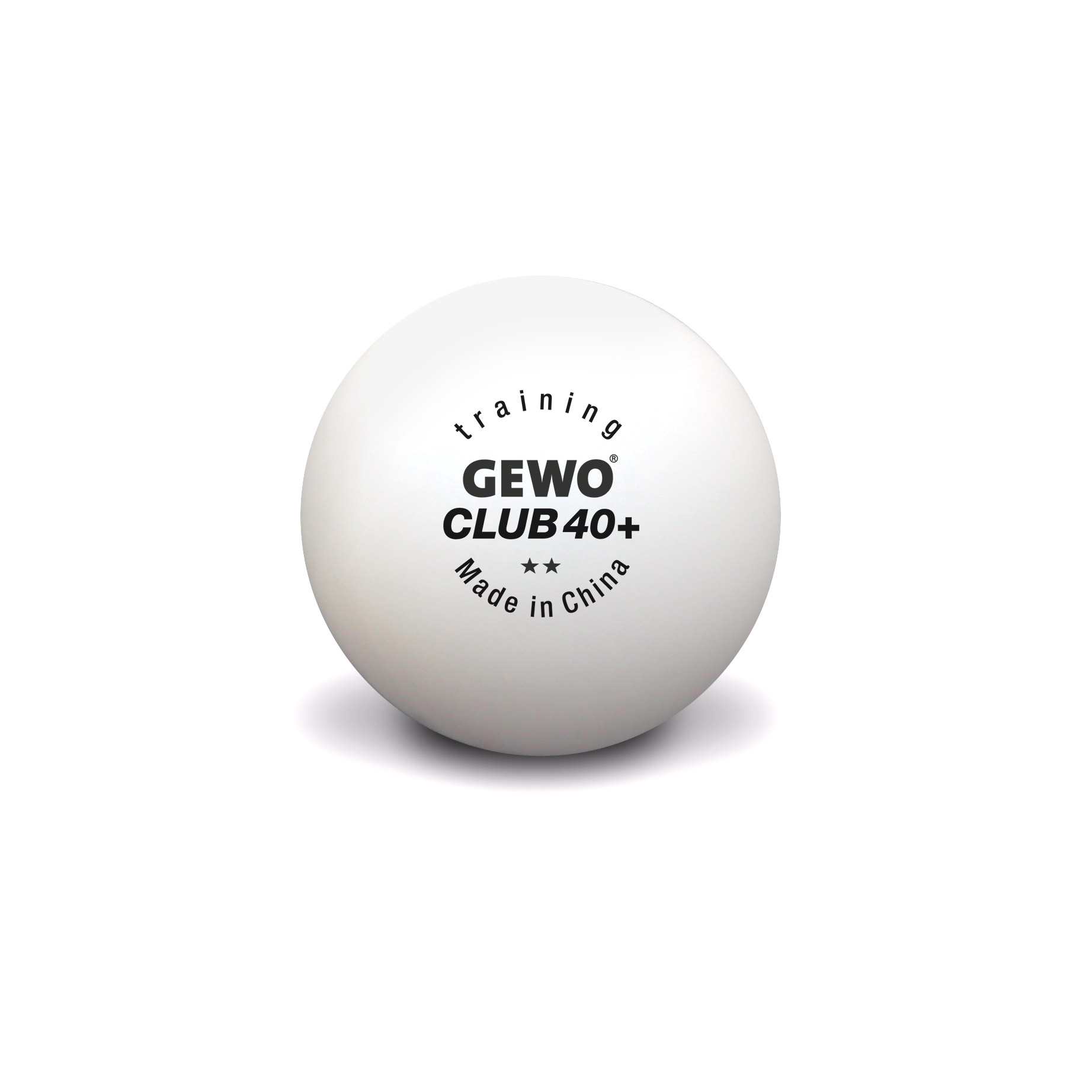 GEWO Ball Training Club 40+ ** 10x 72er Karton weiß