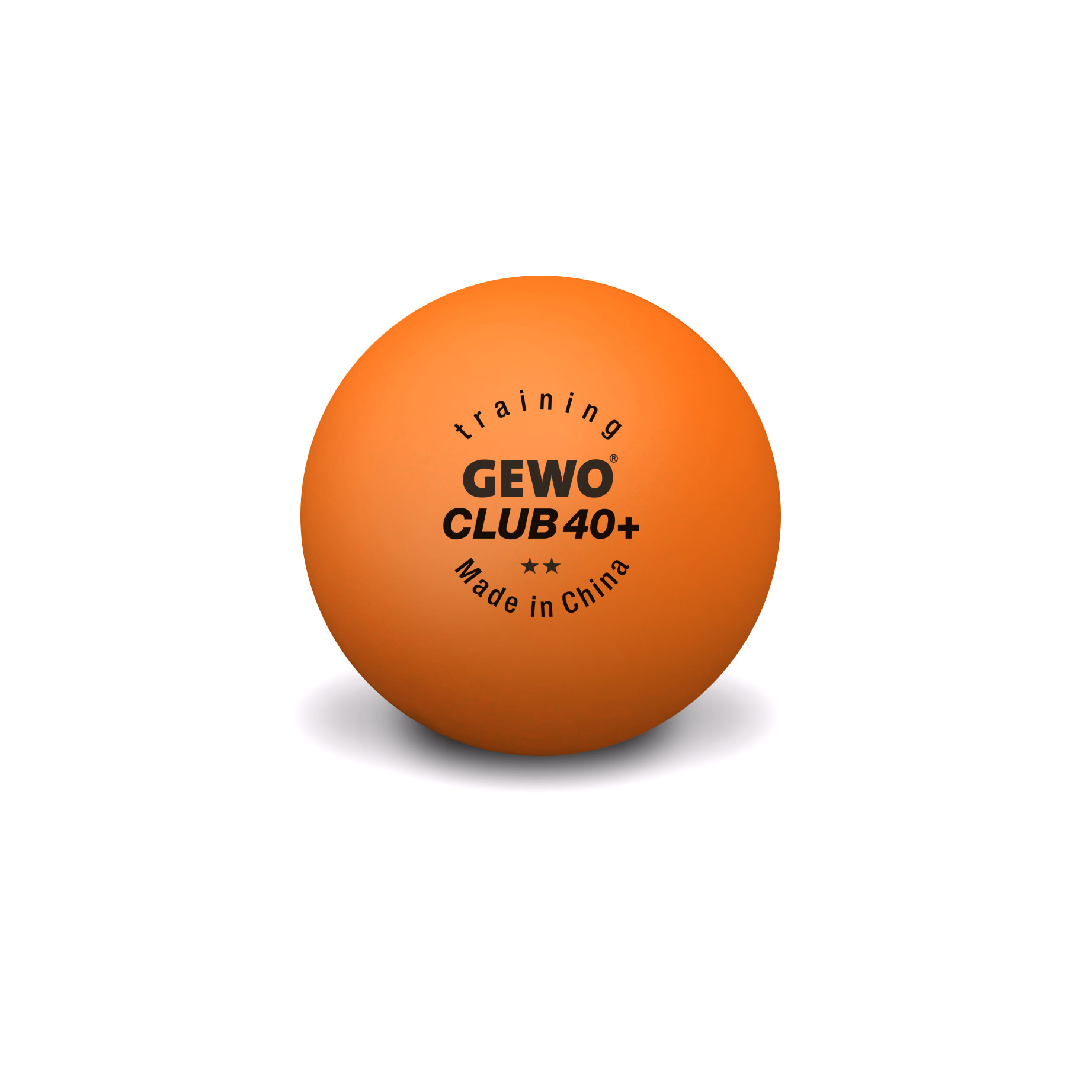 GEWO Set 2x Ball Training Club 40+** 72er orange