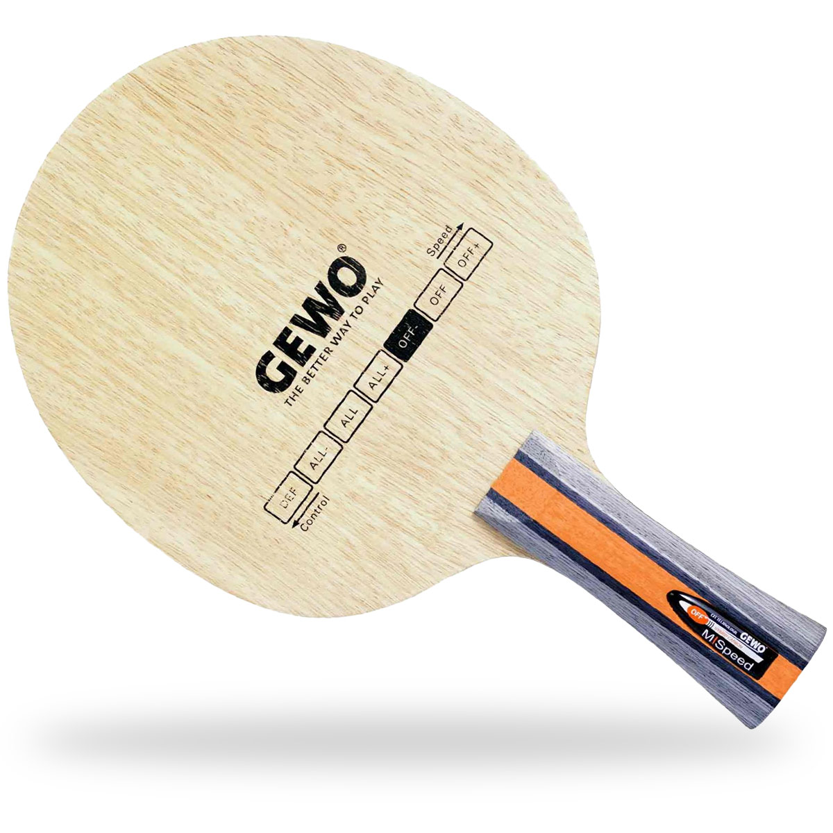 GEWO Holz Hybrid Carbon M/Speed Off-  gerade