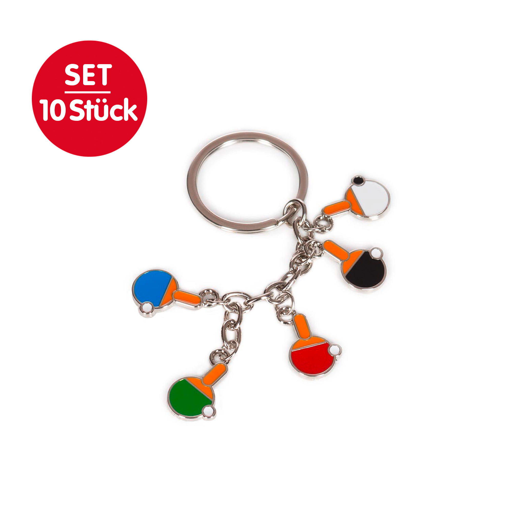 GEWO Schlüsselanhänger Trendy - Set (10 Stück)