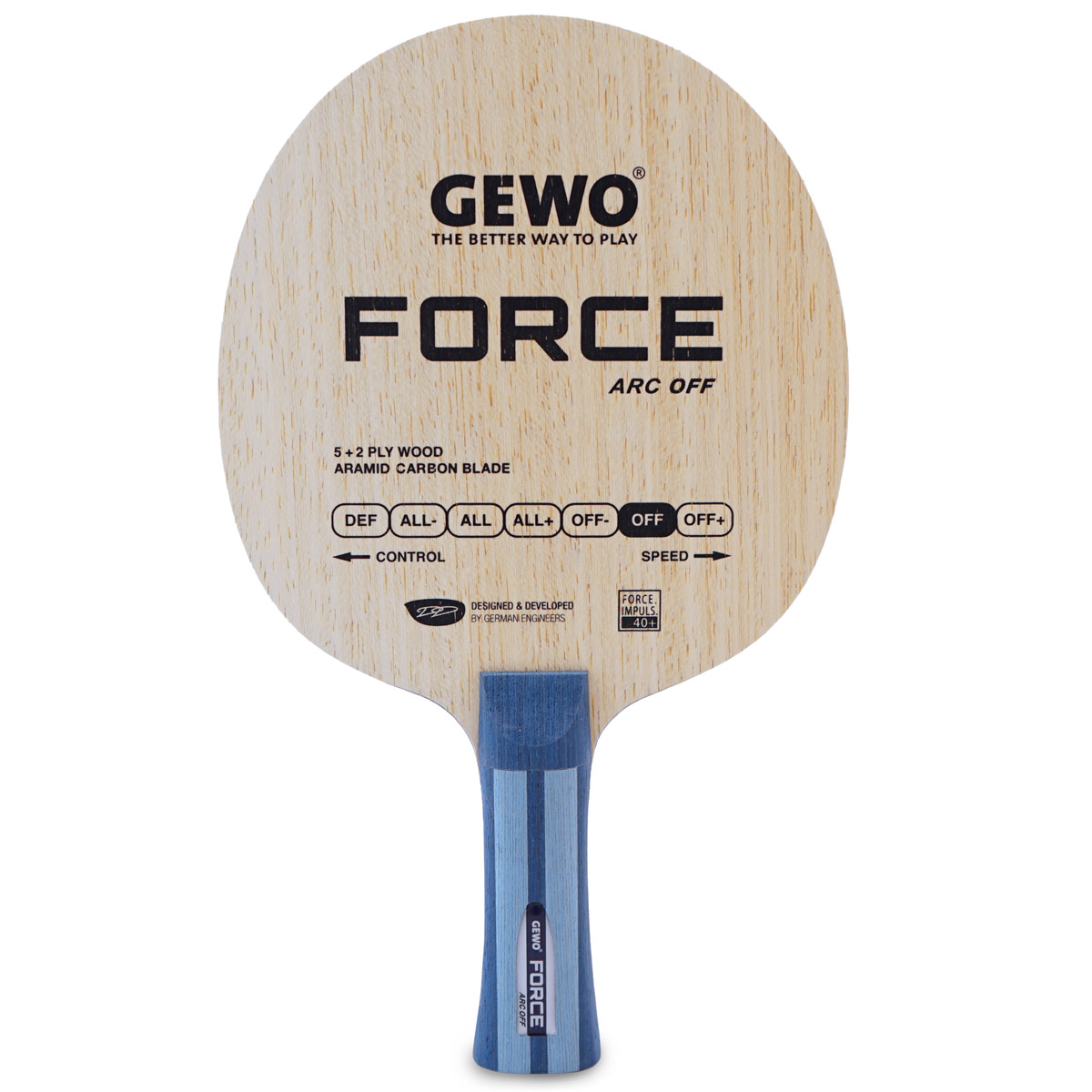 GEWO Holz Force ARC OFF  gerade