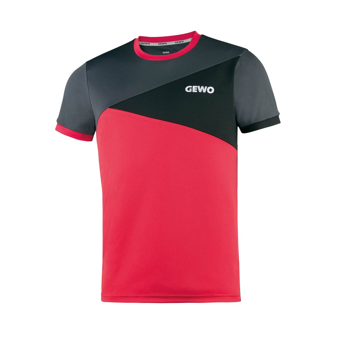 GEWO T-Shirt Anzio Nine Iron / rot XXXS