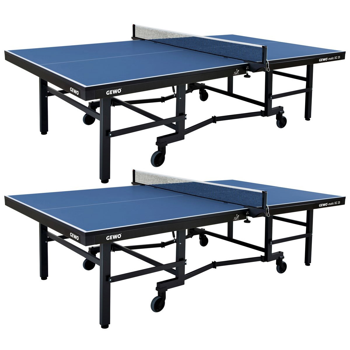 2er Set GEWO Tisch Gewomatic SC 25  blau