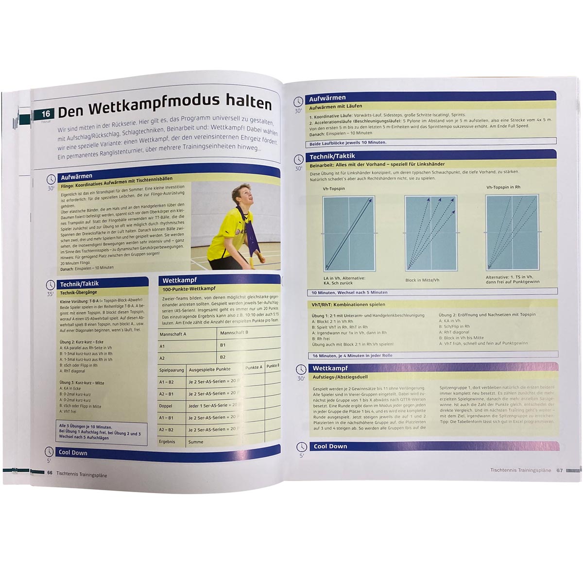Buch: Tischtennis Trainingspläne