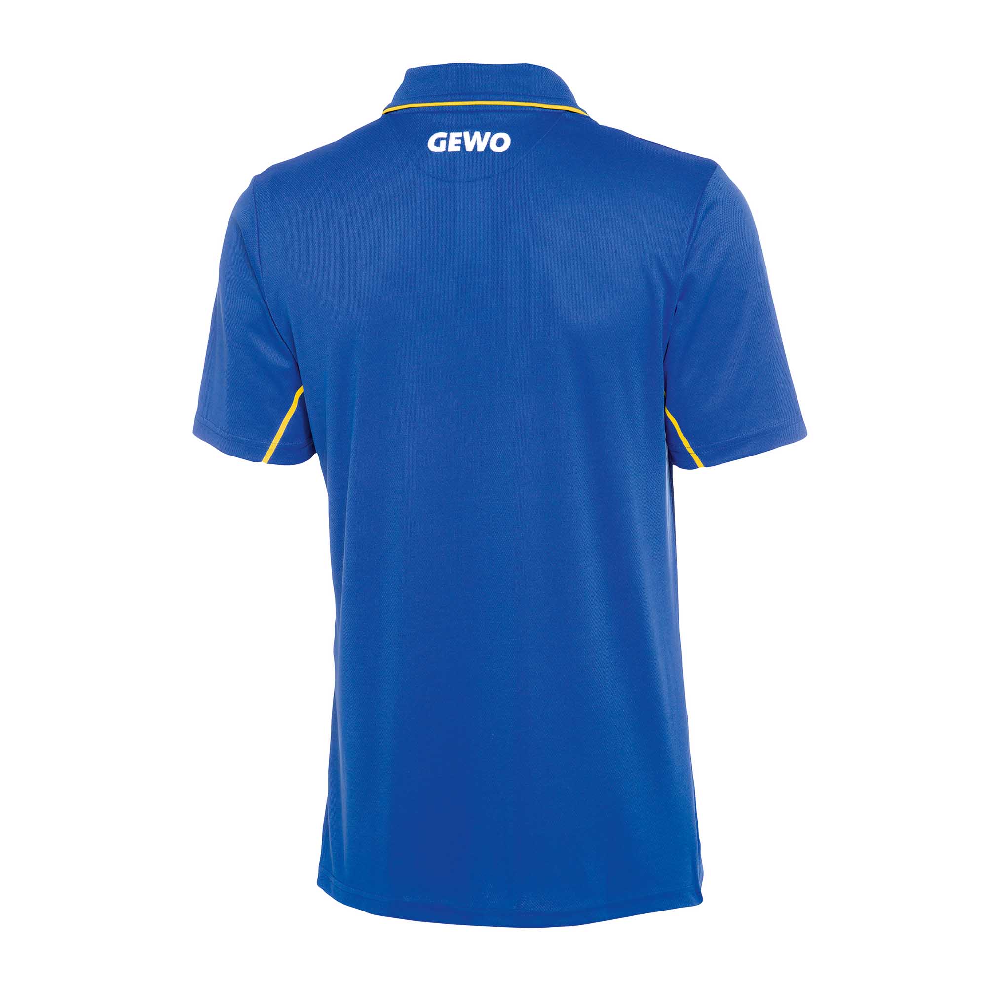 GEWO Hemd Aversa S18-5 blau/gelb XS