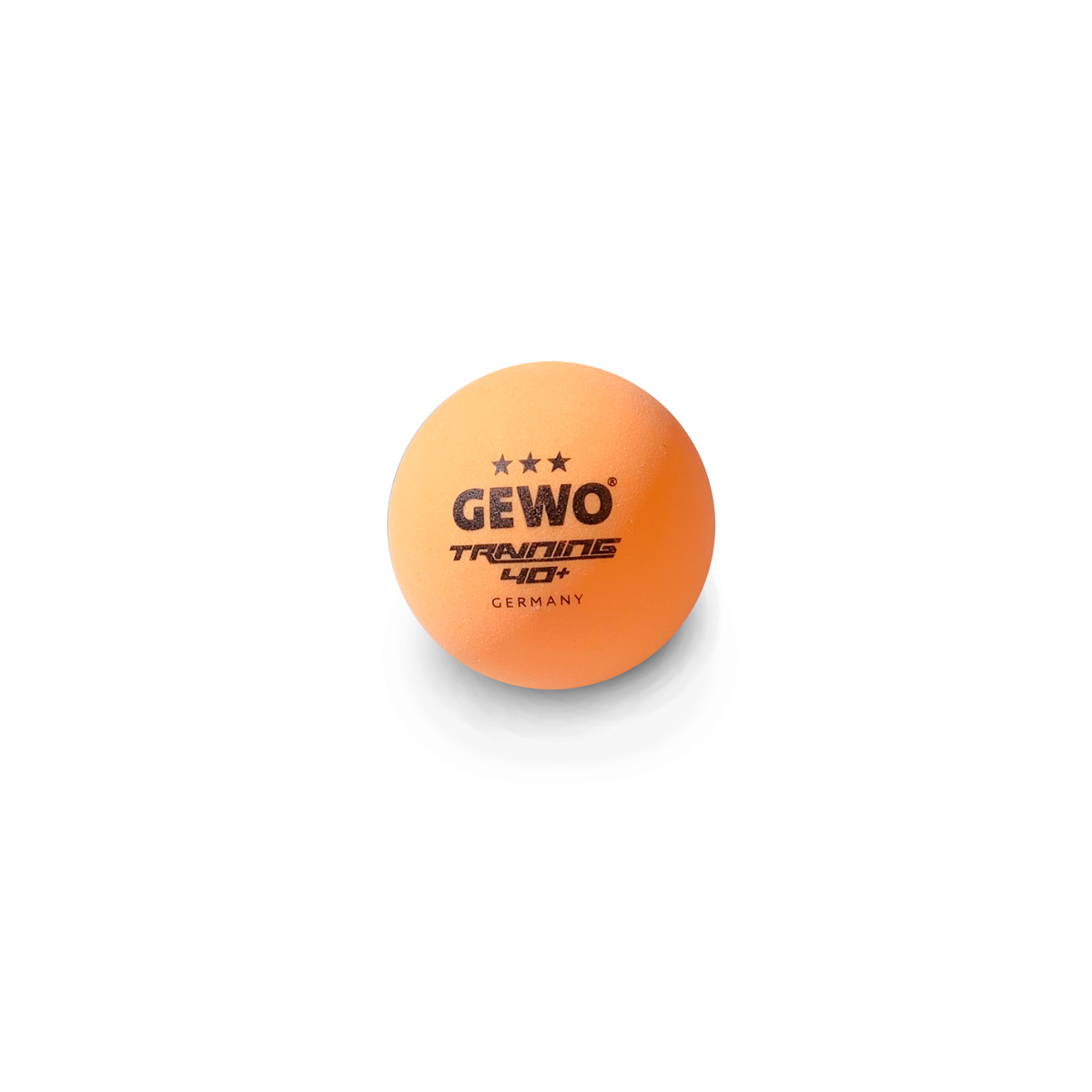 GEWO Trainingsball ***40+ 24er orange