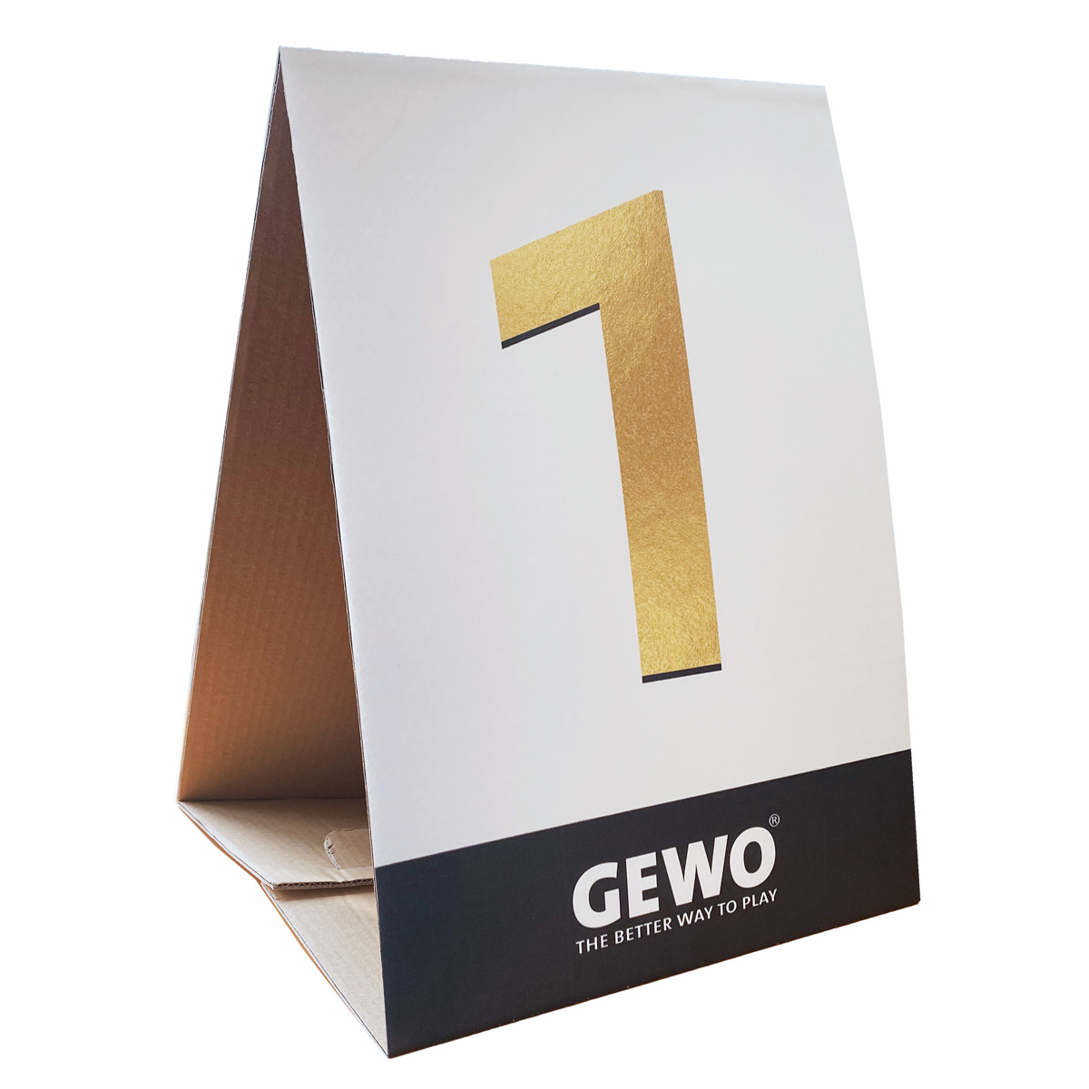 GEWO Platzierungstafeln 1, 2, 3 - Set (3-teilig)
