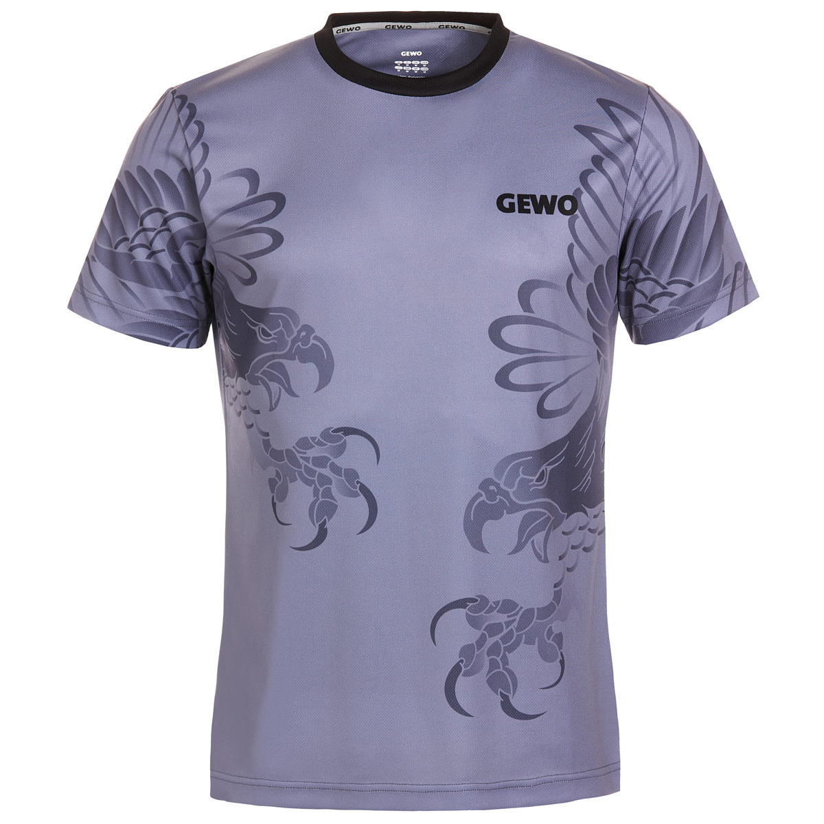GEWO T-Shirt Eagle midgrey/darkgrey S