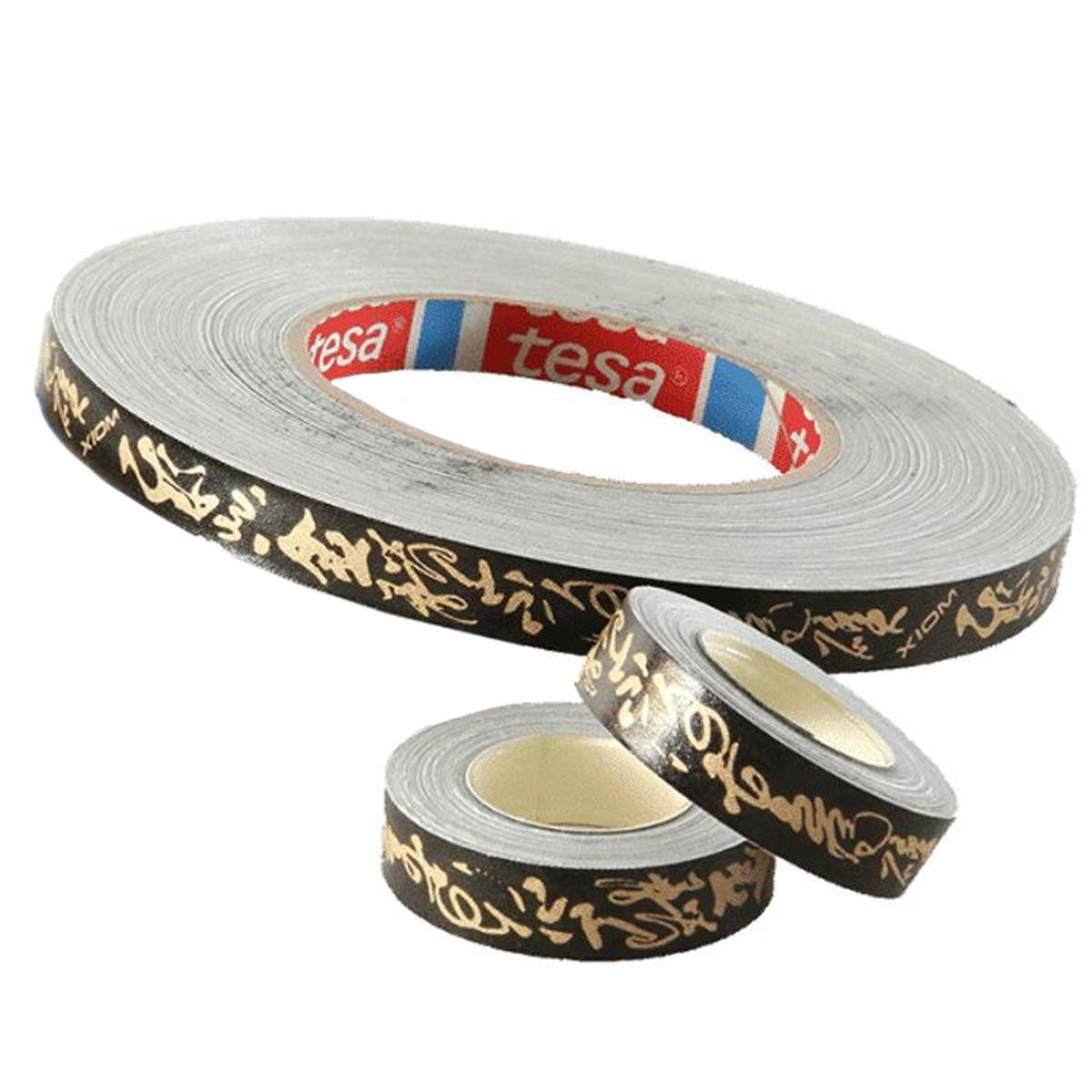 XIOM Kantenband Mandarin 12 mm/5 m schwarz/gold