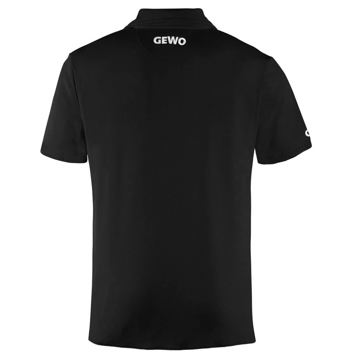 GEWO Hemd Novara schwarz/rot S