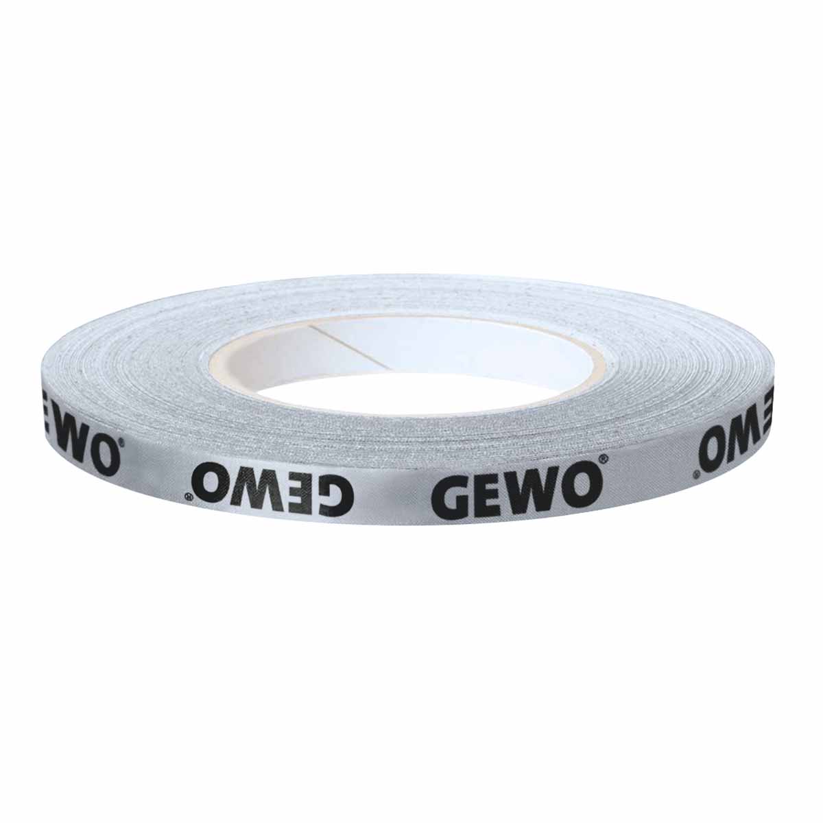 GEWO Kantenband 9mm/50m schwarz/silber