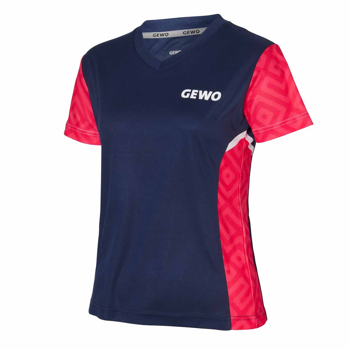 GEWO Lady Shirt Emma navy/pink XXXS