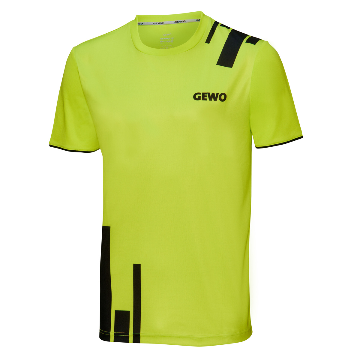 GEWO T-Shirt Bloques lime/schwarz M